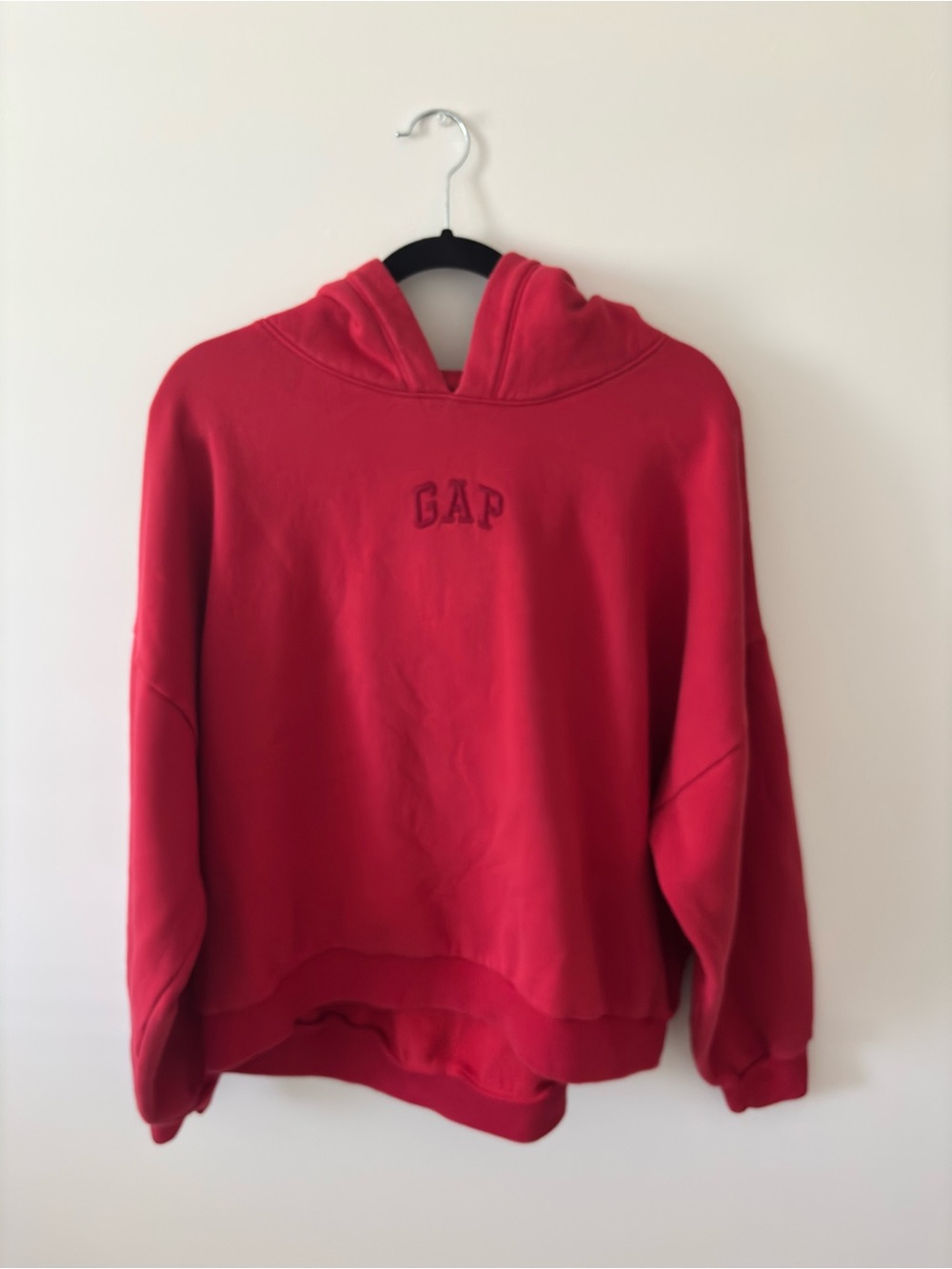 GAP Bright Red Pullover Hoodie